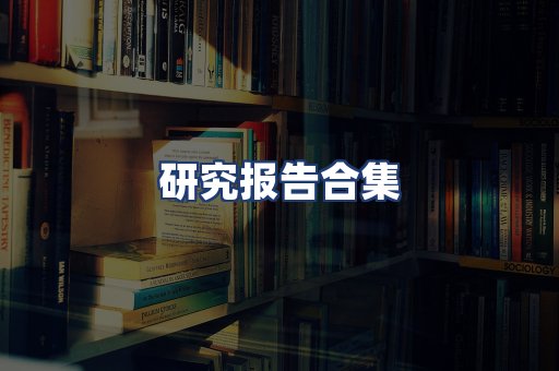 研究报告合集